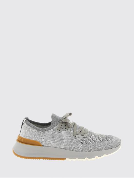 26SS 브루넬로 쿠치넬리 시네 니트 러너 MZUKISO250 CJN33 Grey