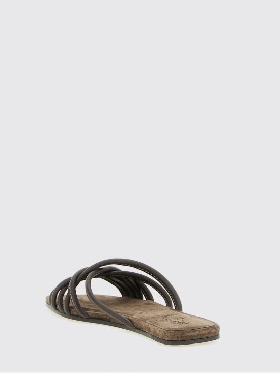 26SS 브루넬로 쿠치넬리 힐/펌프스 MZGAC3239 C8279 Brown - BRUNELLO CUCINELLI