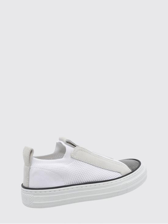 26SS 브루넬로 쿠치넬리 스니커즈 MZ49G2940 C001 White - BRUNELLO CUCINELLI