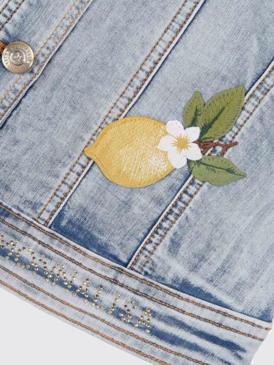 26SS [키즈] 모나리자 캐주얼 자켓 19G105RU7013 0062 Denim - MONNALISA