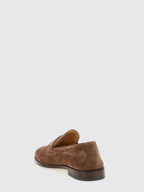 26SS 브루넬로 쿠치넬리 스웨이드 페니 로퍼 MZUCCLB702 C7959 Brown - BRUNELLO CUCINELLI
