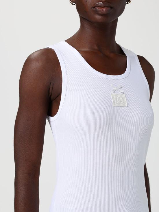 26SS 돌체앤가바나 탑 F8V40ZGDDCP W0800 White - DOLCE & GABBANA