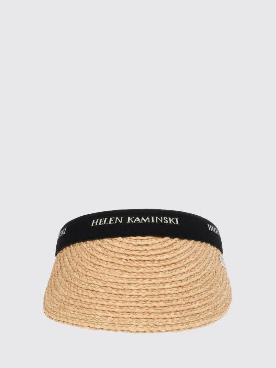 26SS 헬렌카민스키 모자 HAT52204 NATURAL BLACKLOGO Natural - HELEN KAMINSKI