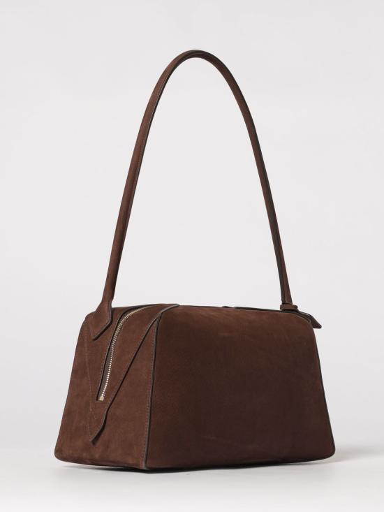 26SS 알라이아 숄더백 AA1L2019CA214 733 Brown - ALAIA