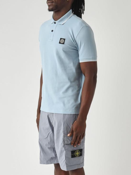 26SS 스톤 아일랜드 폴로 티셔츠 2200010S0018 V004A Sky Blue - STONE ISLAND