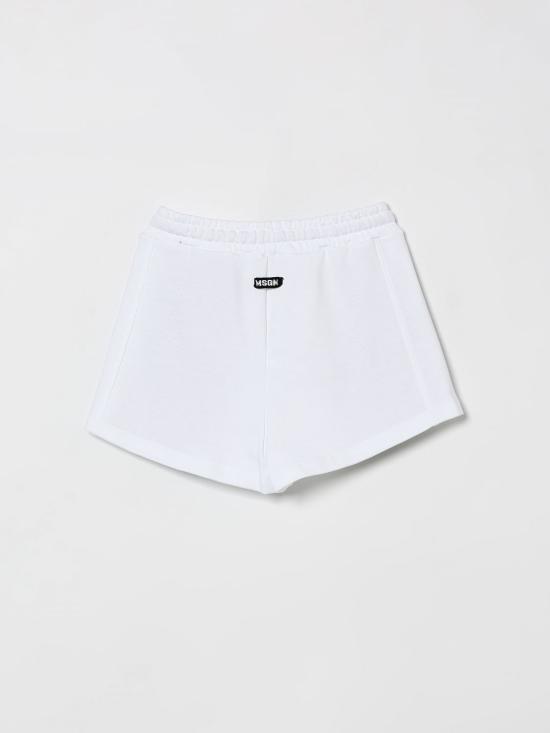 26SS [키즈] 엠에스지엠 쇼츠/버뮤다 S6MSJGSH078 001 White - MSGM