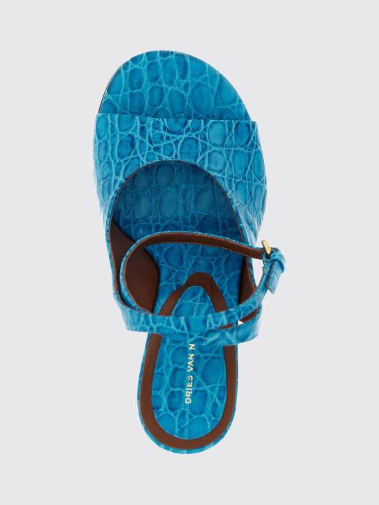 26SS 드리스 반 노튼 슈즈 2610117560597 503 Blue - DRIES VAN NOTEN