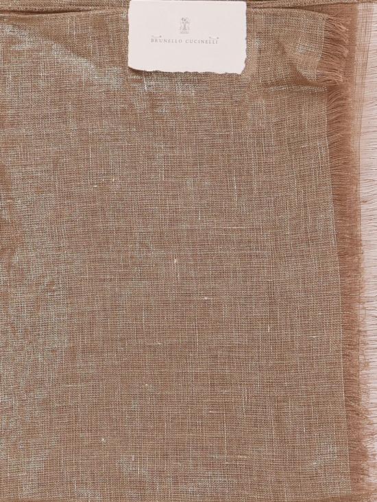 26SS 브루넬로 쿠치넬리 머플러/스카프 MSCDAGL01 CNH18 Brown - BRUNELLO CUCINELLI