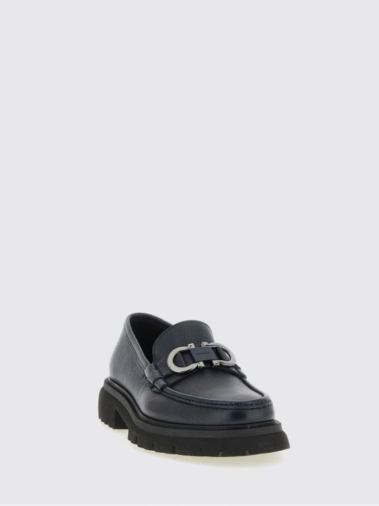 26SS 살바토레 페라가모 로퍼 789582 TITANIC Blue - SALVATORE FERRAGAMO