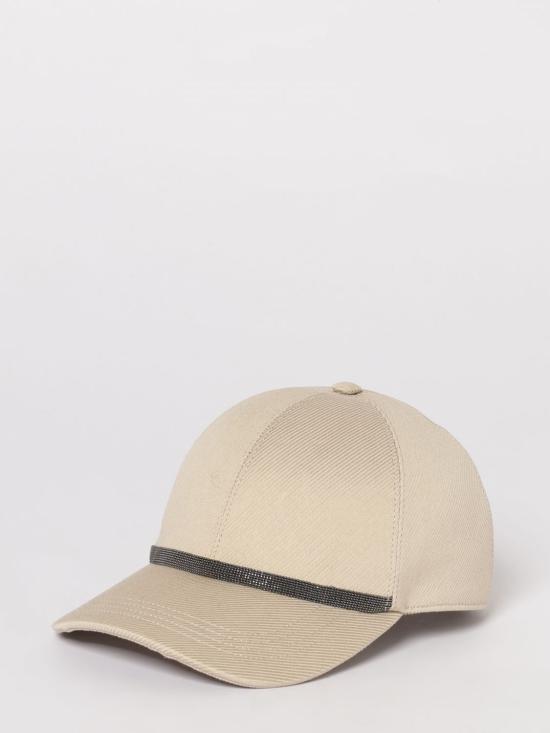 26SS 브루넬로 쿠치넬리 모자 MCAP90011 C9195 Beige
