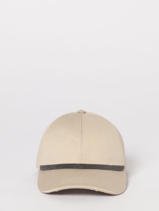 26SS 브루넬로 쿠치넬리 모자 MCAP90011 C9195 Beige - BRUNELLO CUCINELLI