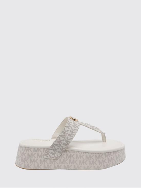 26SS 마이클 코어스 뮬/슬리퍼 40R6KOFA2B 150 White