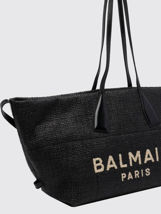 26SS 발망 숄더백 GF1FI015TRAA 0PA Black - BALMAIN