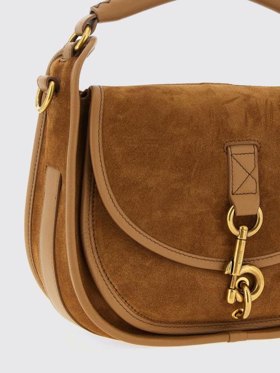 26SS 버버리 스몰 B 클립 메신저 백 8120779 Beige - BURBERRY