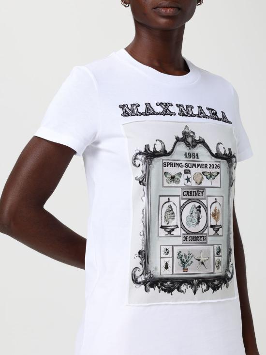 26SS 막스마라 탑 2611941062600 020 White 1 - MAX MARA