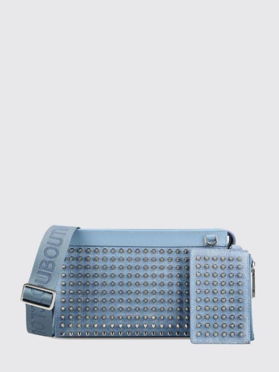 26SS 크리스챤 루부탱 숄더백 1265244 4396 Gnawed Blue