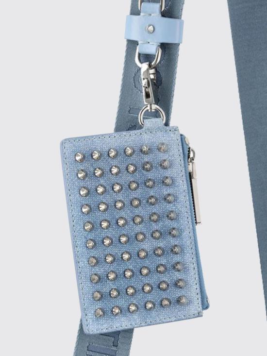 26SS 크리스챤 루부탱 숄더백 1265244 4396 Gnawed Blue - CHRISTIAN LOUBOUTIN