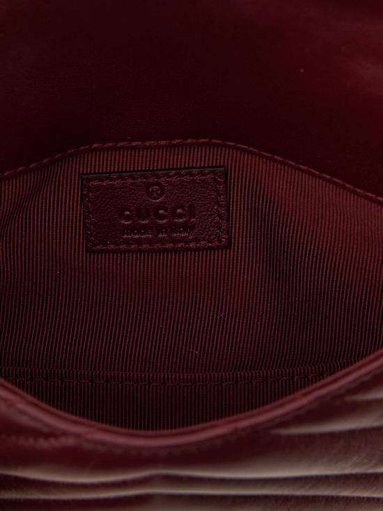 26SS 구찌 GG 마몽 미니 숄더백 841290AAFAX 6207 Red - GUCCI