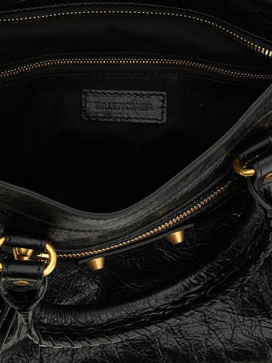 26SS 발렌시아가 르 시티 토트백 811442210F6 1000 Black - BALENCIAGA
