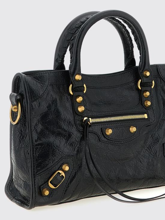 26SS 발렌시아가 르 시티 토트백 811442210F6 1000 Black - BALENCIAGA