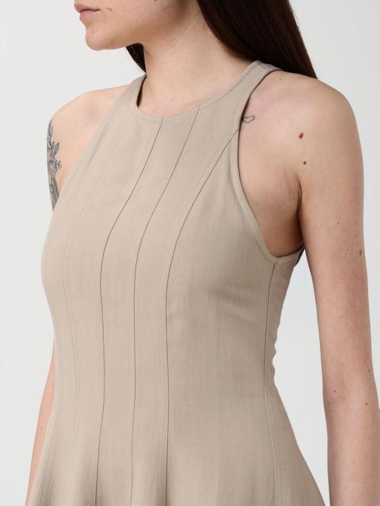 26SS 브루넬로 쿠치넬리 롱 원피스 MH126A5171 C9195 Beige - BRUNELLO CUCINELLI