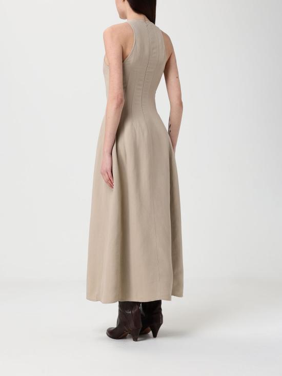 26SS 브루넬로 쿠치넬리 롱 원피스 MH126A5171 C9195 Beige - BRUNELLO CUCINELLI