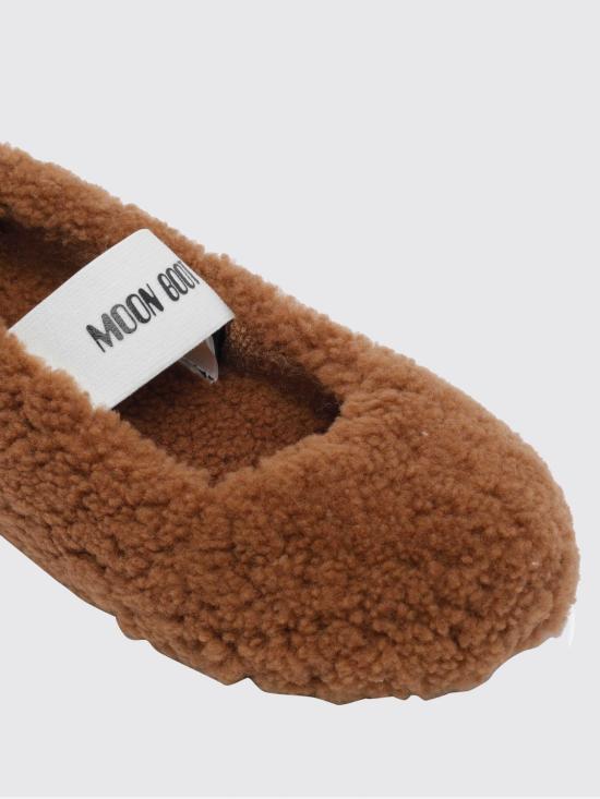 26SS 문부츠 플랫 슈즈 2400010 M008 Brown - MOON BOOT