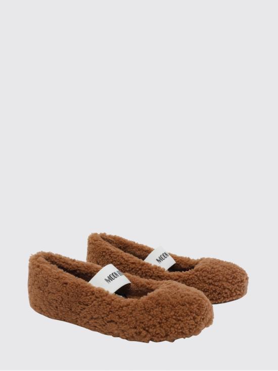 26SS 문부츠 플랫 슈즈 2400010 M008 Brown - MOON BOOT