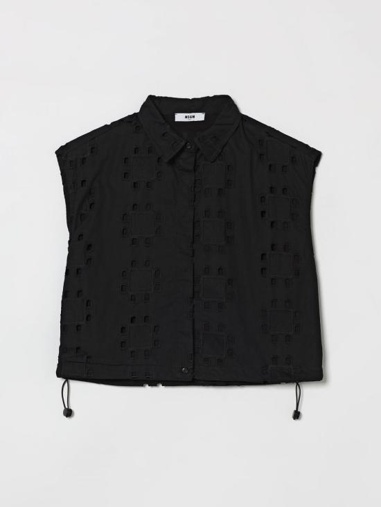 26SS [키즈] 엠에스지엠 셔츠 S6MSJGSI104 110 Black