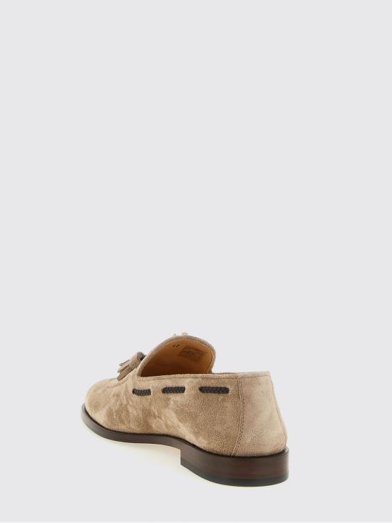 26SS 브루넬로 쿠치넬리 태슬 스웨이드 소프트 로퍼 MZUCCLB744 C4298 Brown - BRUNELLO CUCINELLI