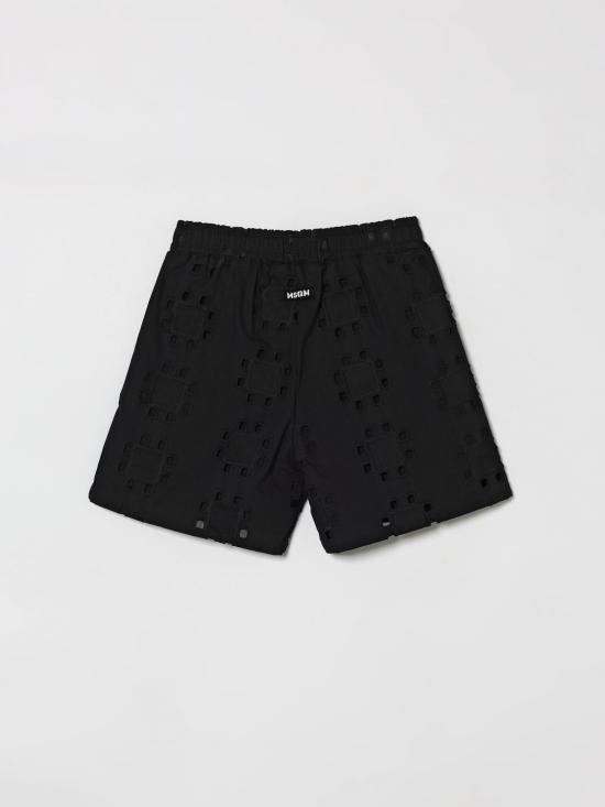 26SS [키즈] 엠에스지엠 쇼츠/버뮤다 S6MSJGSH094 110 Black - MSGM