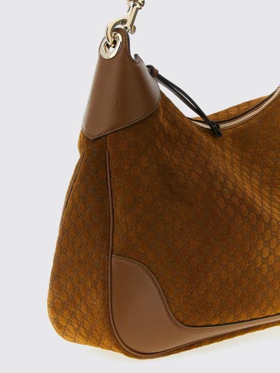 26SS 구찌 미디엄 숄더백 855251AAEE7 2118 Brown - GUCCI