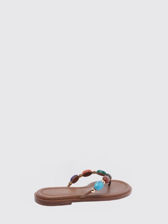 26SS 지안비토로시 뮬/슬리퍼 G1524005CUOXCN TECU Brown - GIANVITO ROSSI