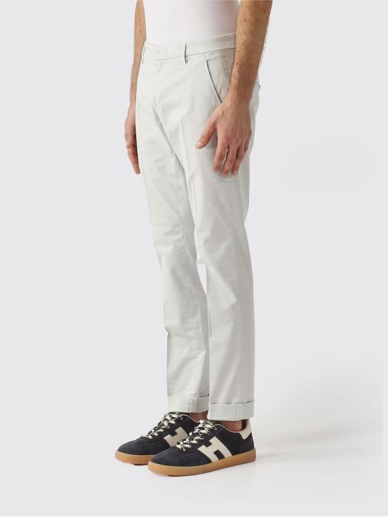 26SS 돈답 스트레이트 팬츠 UP235RSE036UPTD 021 White 1 - DONDUP