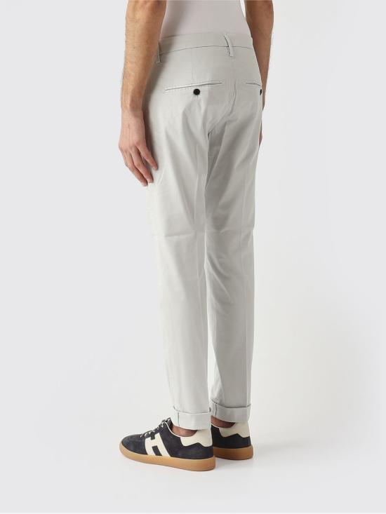 26SS 돈답 스트레이트 팬츠 UP235RSE036UPTD 021 White 1 - DONDUP