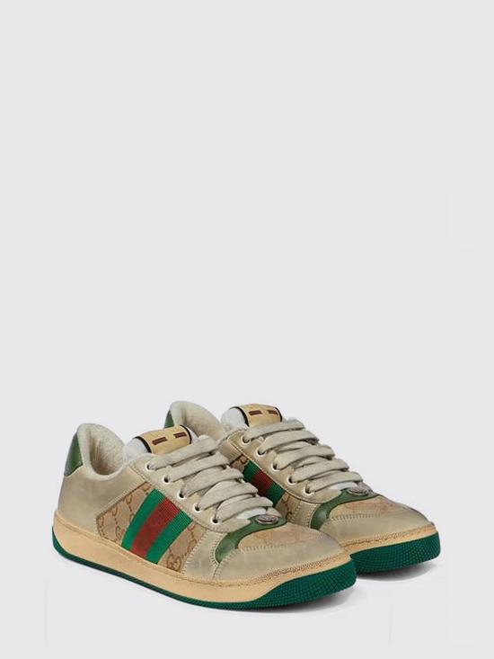 26SS 구찌 스크리너 레더 스니커즈 5704439Y920 9666 Multicolor - GUCCI