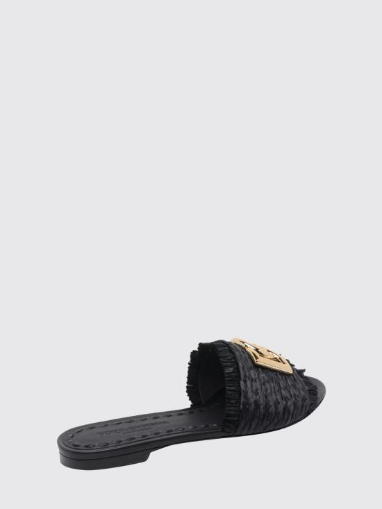 26SS 돌체앤가바나 플랫 슈즈 CQ0646AN217 8B956 Black - DOLCE & GABBANA