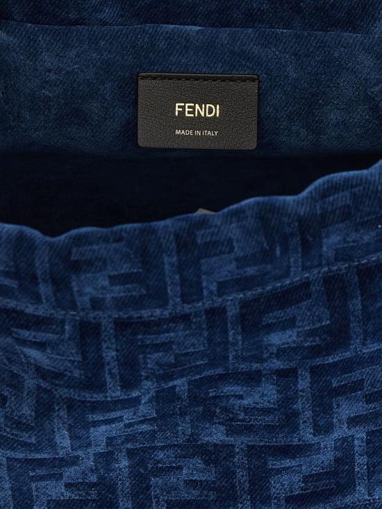 26SS 펜디 FF 데님 백팩 8BZ057AWDV F1UJW Blue - FENDI