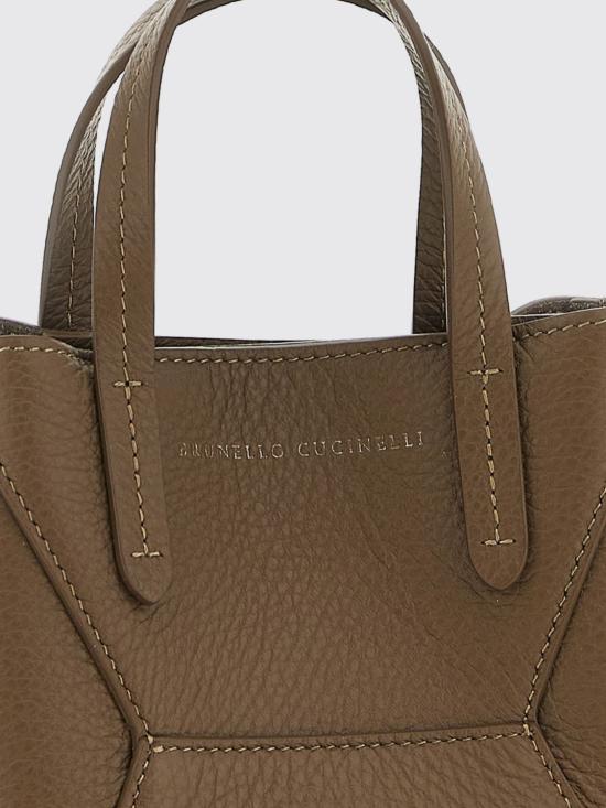 26SS 브루넬로 쿠치넬리 토트백 MBDKD2675 C9357 Brown - BRUNELLO CUCINELLI