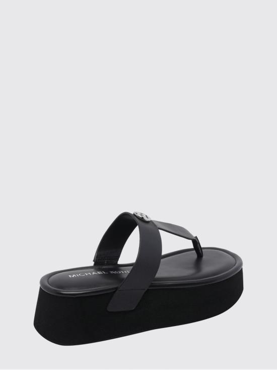 26SS 마이클 코어스 뮬/슬리퍼 40S6KOFA1L 001 Black - MICHAEL KORS