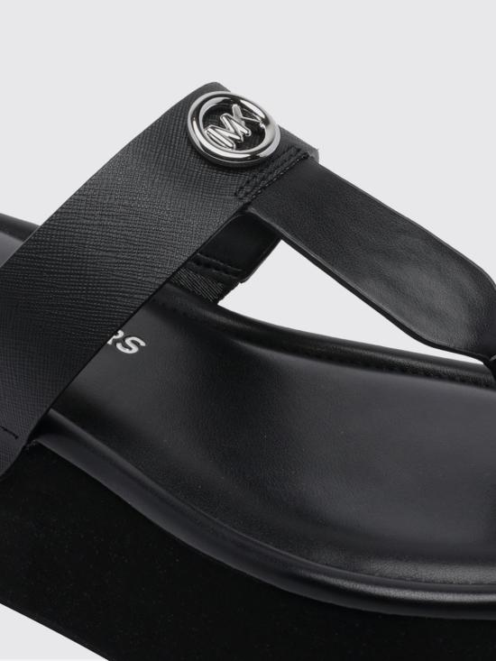 26SS 마이클 코어스 뮬/슬리퍼 40S6KOFA1L 001 Black - MICHAEL KORS