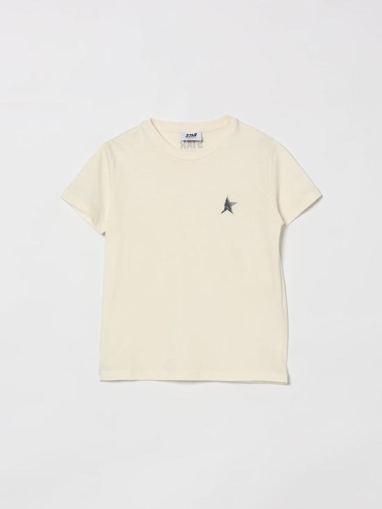 26SS [키즈] 골든구스 티셔츠 GKP01263P002485 11560 White