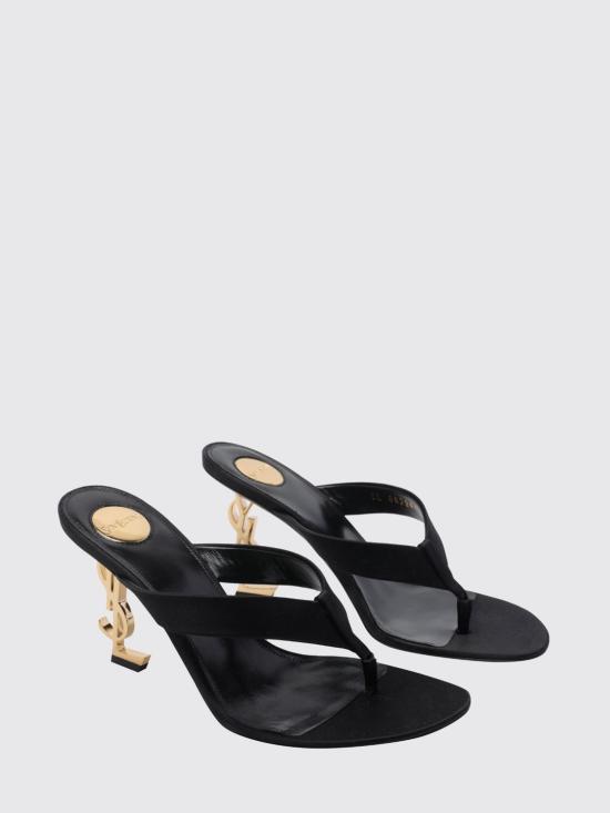 26SS 생로랑 힐/펌프스 8629419QNCV 1000 Black - SAINT LAURENT