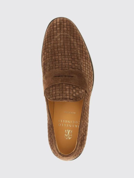 26SS 브루넬로 쿠치넬리 로퍼 MZUIHCB799 C7959 Brown - BRUNELLO CUCINELLI