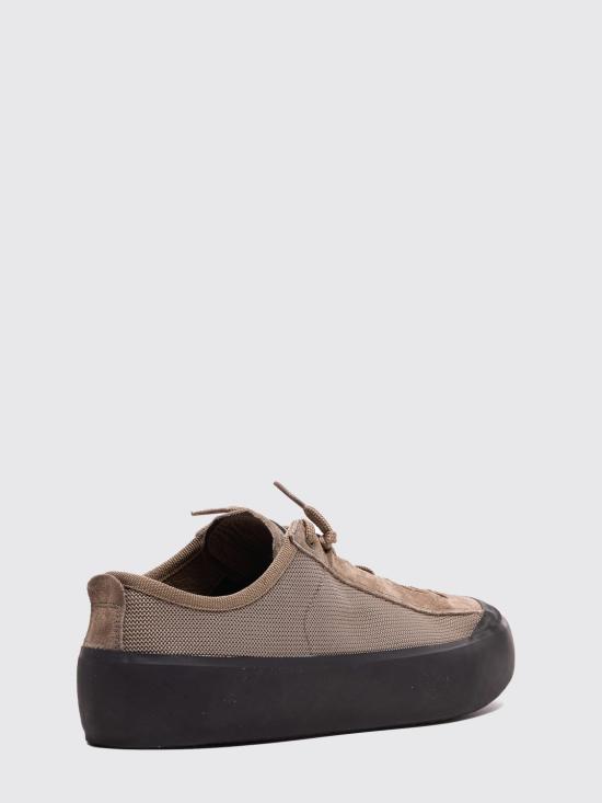 26SS 스톤 아일랜드 폴리 메쉬 로우탑 트레이너 컴퍼스 S100010S0448 V009D Brown - STONE ISLAND