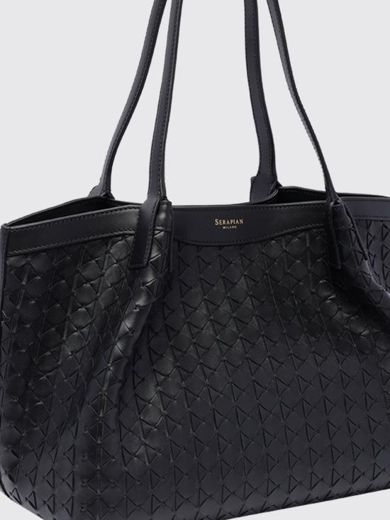 26SS 세라피안 숄더백 SRMOSWLL684532A 001 Black - SERAPIAN