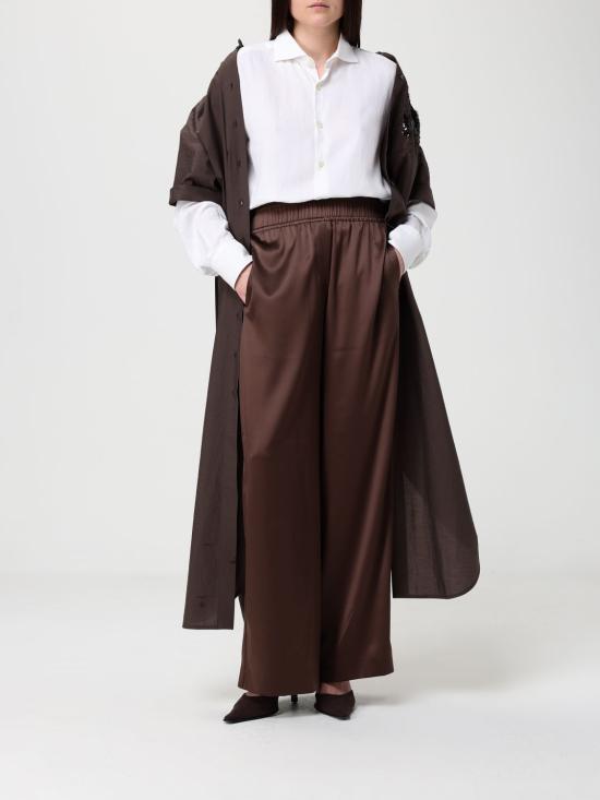 26SS 브루넬로 쿠치넬리 스트레이트 팬츠 M0C59P8942 C4280 Brown - BRUNELLO CUCINELLI