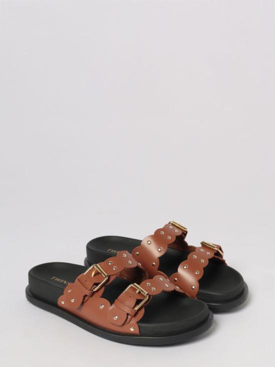 26SS [키즈] 트윈셋 슈즈 261GCJ040 13120 Brown - TWINSET