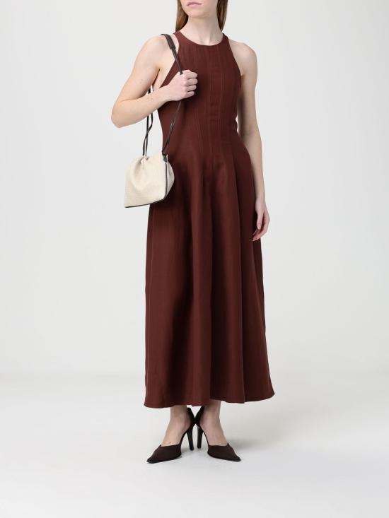 26SS 브루넬로 쿠치넬리 롱 원피스 MH126A5171 C9092 Violet - BRUNELLO CUCINELLI