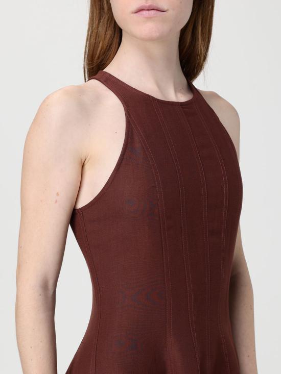 26SS 브루넬로 쿠치넬리 롱 원피스 MH126A5171 C9092 Violet - BRUNELLO CUCINELLI